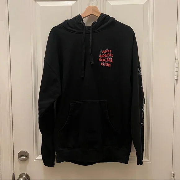 Authentic Anti social social club barbara hoodie - Picture 2 of 5